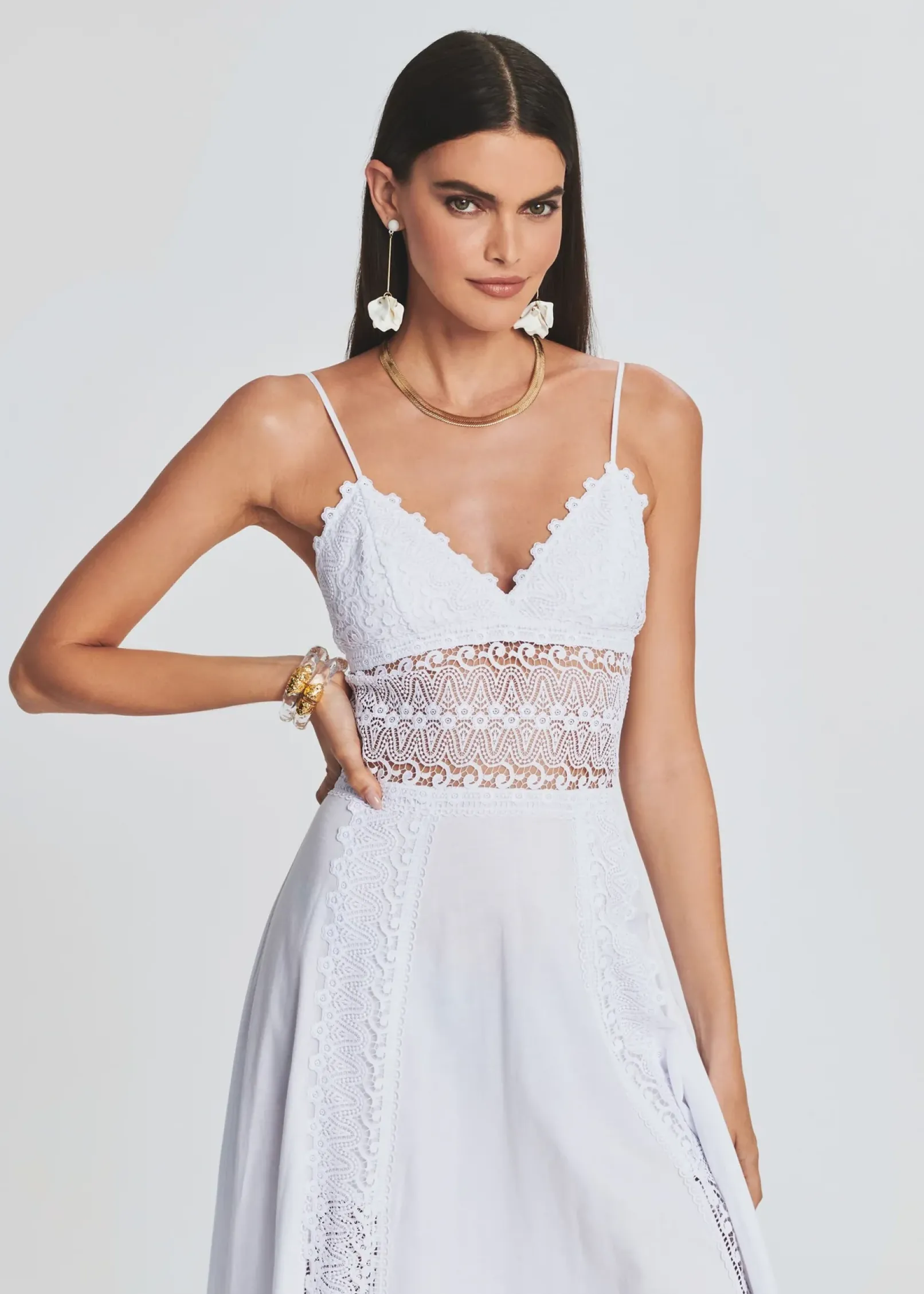 Clearance Brenda Long Dress Bridal Shower