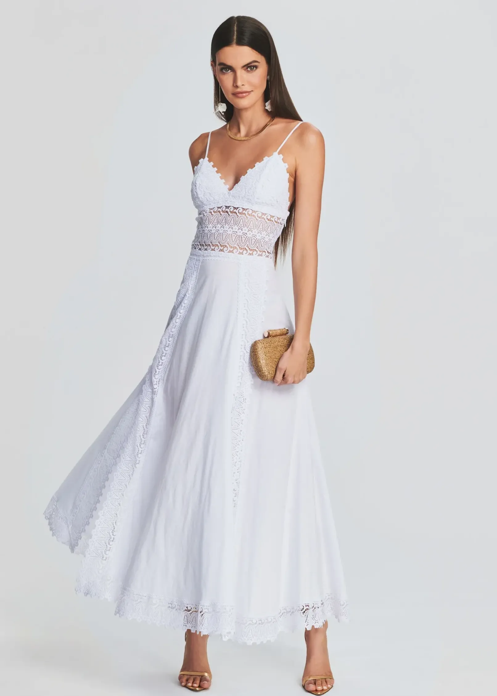 Clearance Brenda Long Dress Bridal Shower