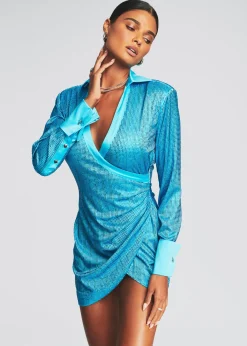 Online Brynlee Embellished Silk Dress Dresses