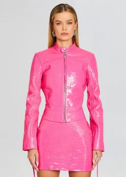 Hot Brynn Leather Jacket Resort '24