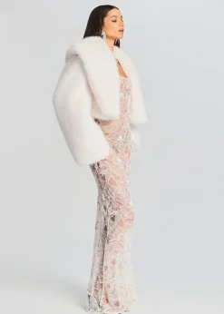 Shop Cadence Faux Fur Coat RETROFÊTE