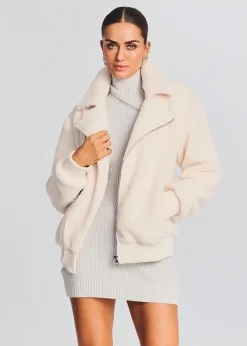 Flash Sale Caleb Teddy Jacket Men Neutral Moments