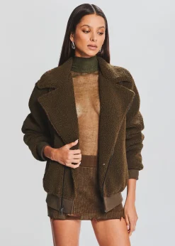 Outlet Caleb Teddy Jacket Outerwear