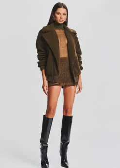Outlet Caleb Teddy Jacket Outerwear
