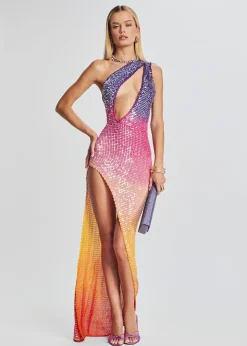 Shop Candice Sequin Crochet Dress RETROFÊTE