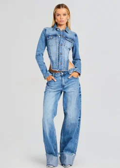 Best Sale Carolina Denim Jacket Outerwear