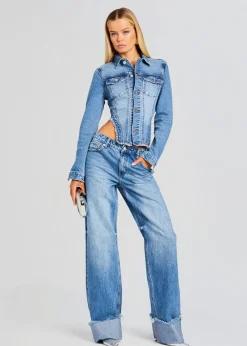 Online Carolina Denim Jacket Day to Night