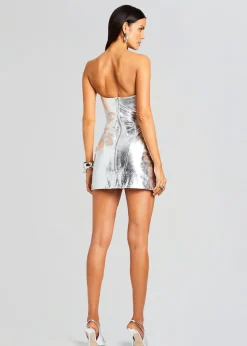 Store Casmir Leather Dress Dresses