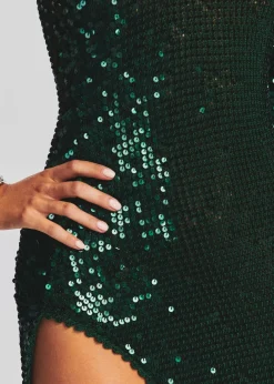Best Celeste Sequin Crochet Dress RETROFÊTE
