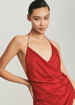 Best Ceres Embellished Silk Dress RETROFÊTE