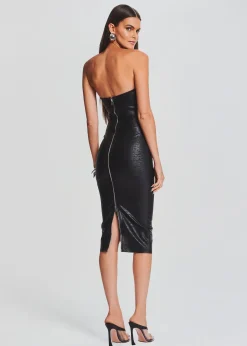 Store Charlize Coated Knit Dress Guest Of