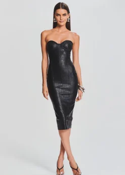 Store Charlize Coated Knit Dress Guest Of