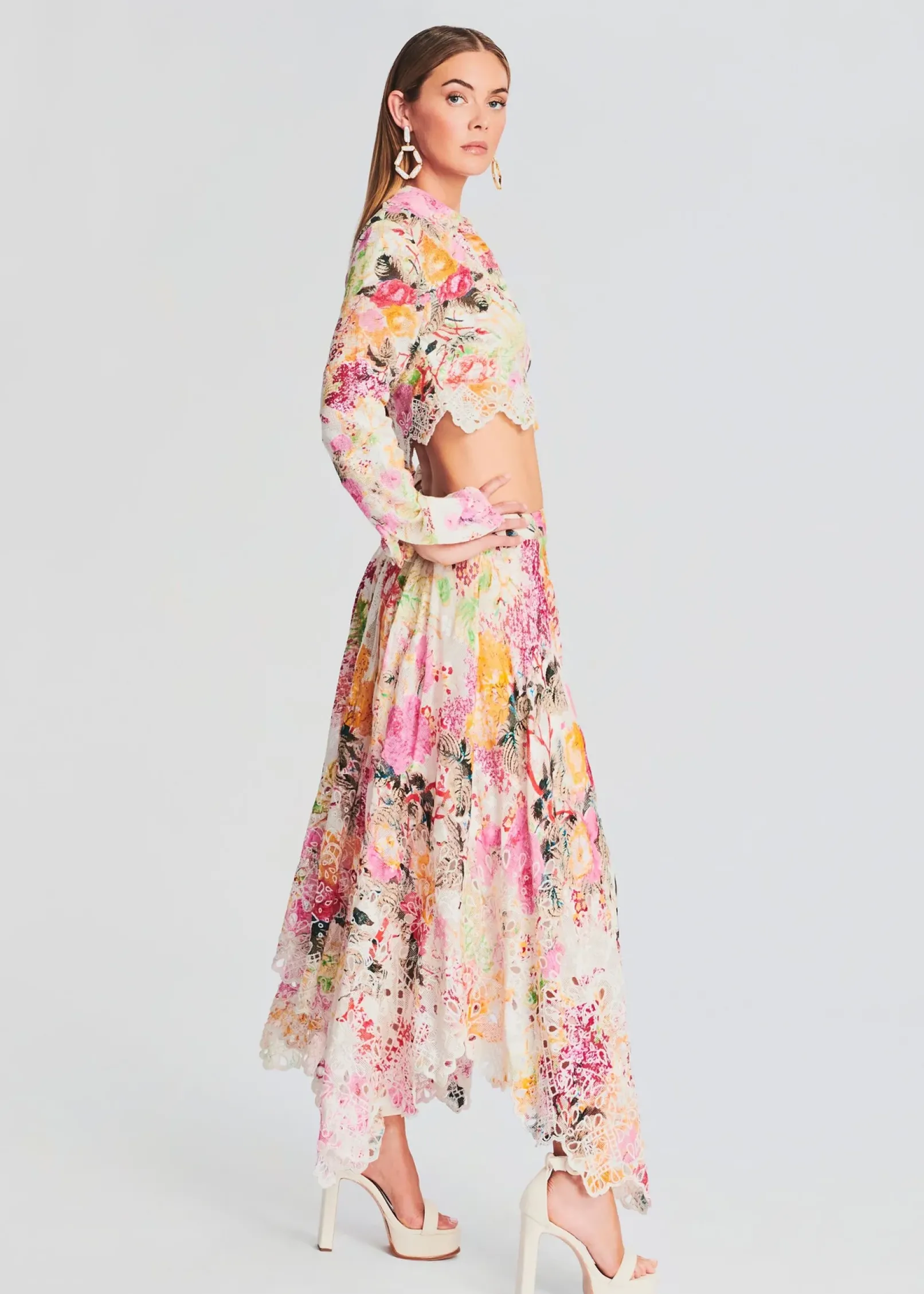 Discount Charu Long Skirt Honeymoon Looks