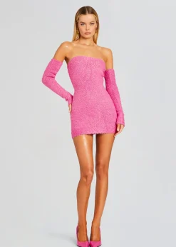 Discount Chelsey Boucle Dress Mini