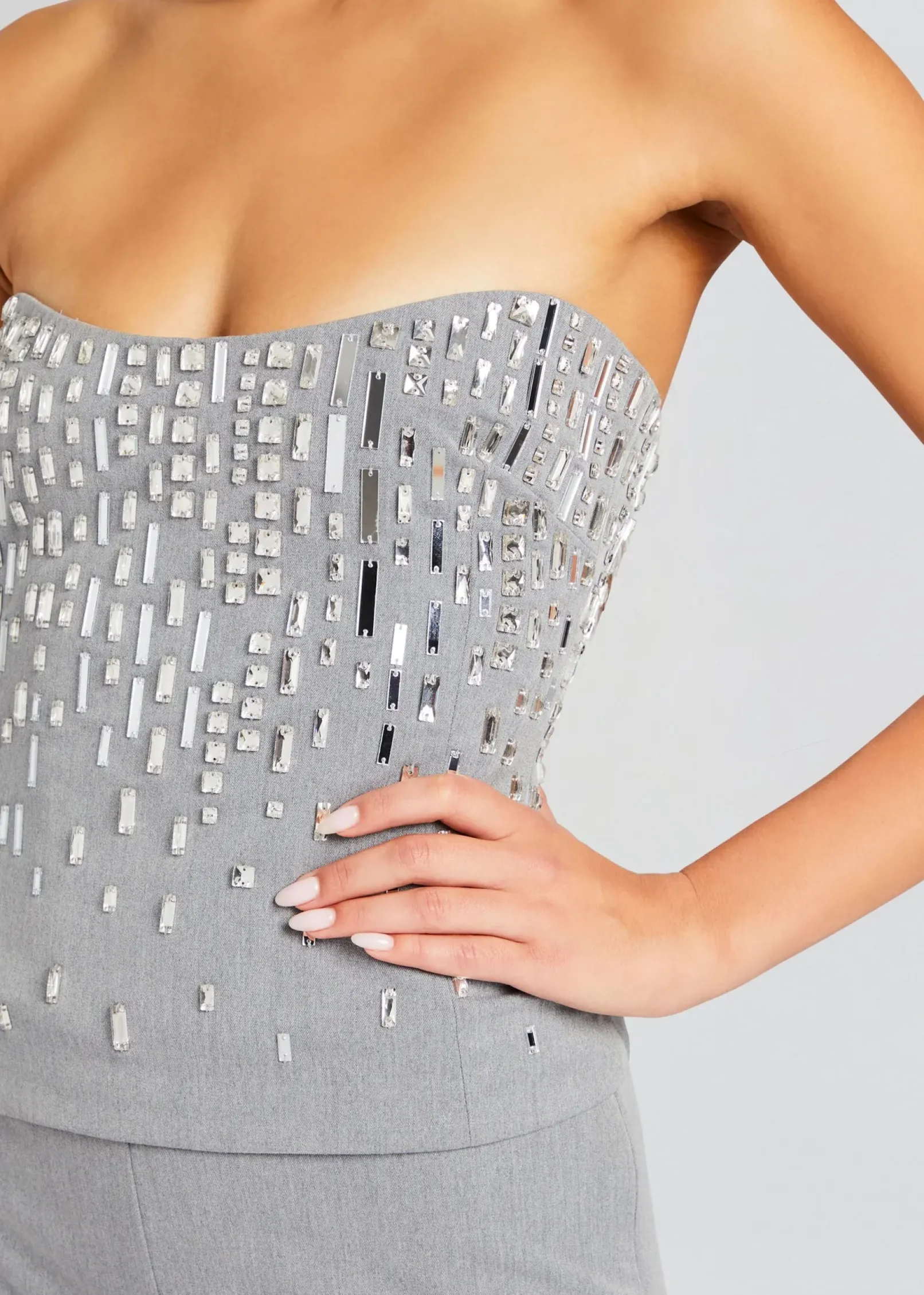 Cheap Chloe Embellished Top Night Out