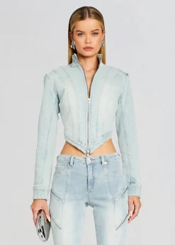 Clearance Chrissy Denim Jacket Jackets