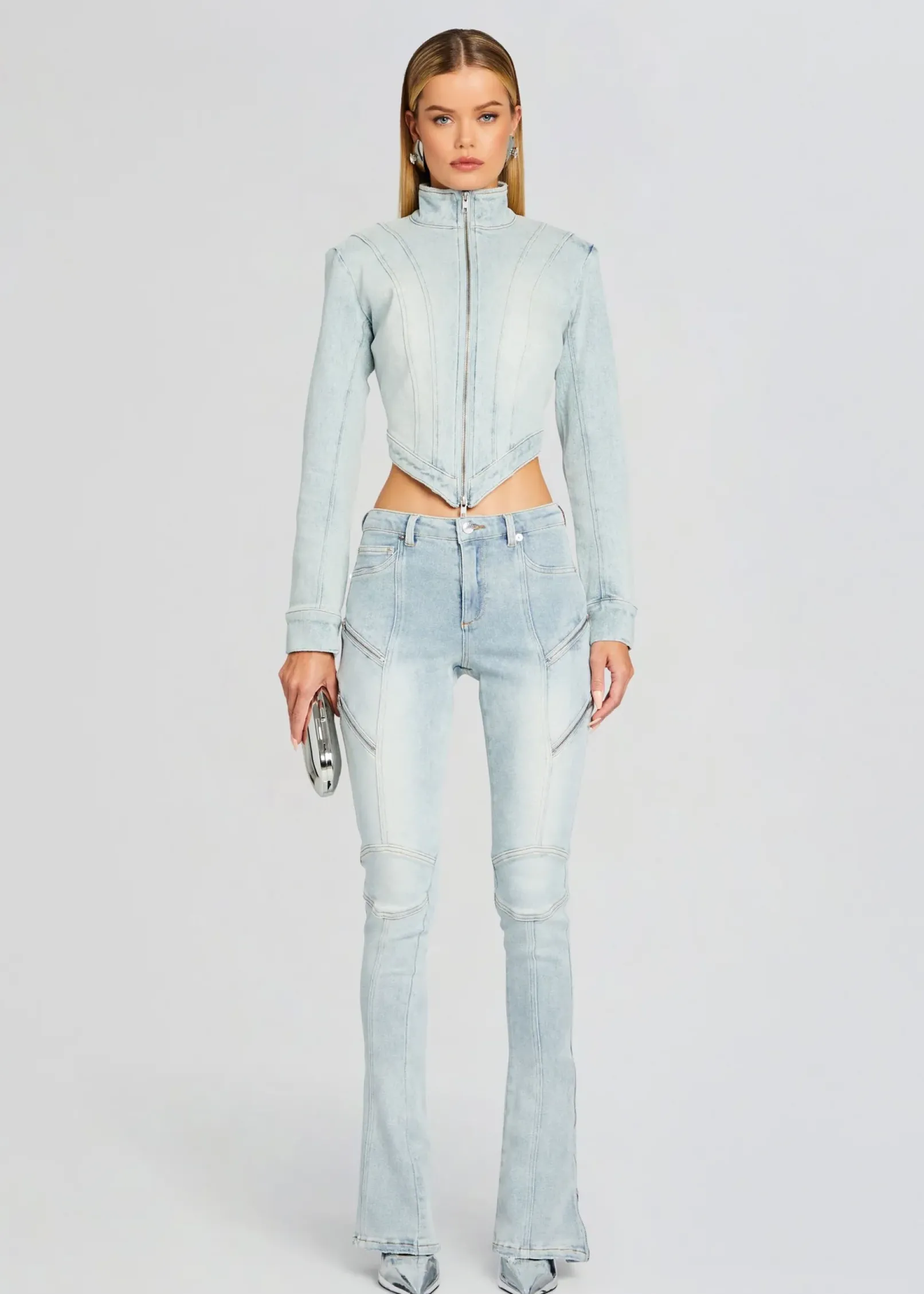 Clearance Chrissy Denim Jacket Jackets