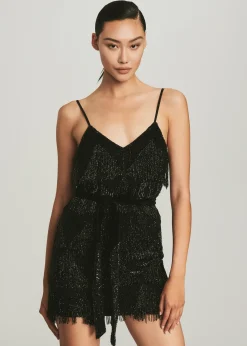 Clearance Claire Sequin Fringe Dress RETROFÊTE