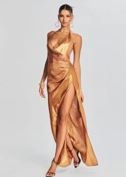 Cheap Cleo Silk Chiffon Dress Bridal Party