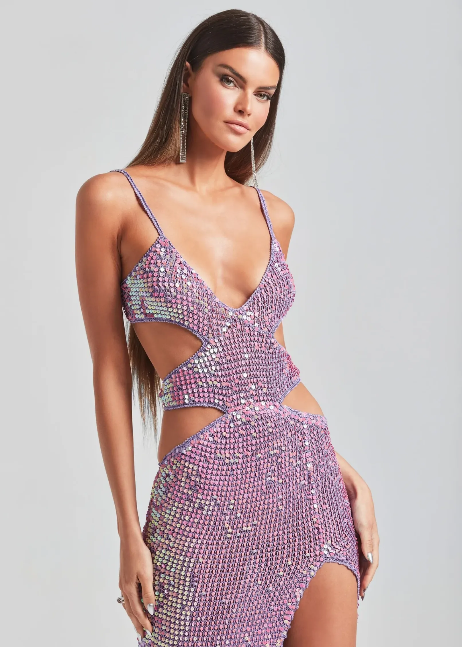 Outlet Coco Crochet Dress Maxi