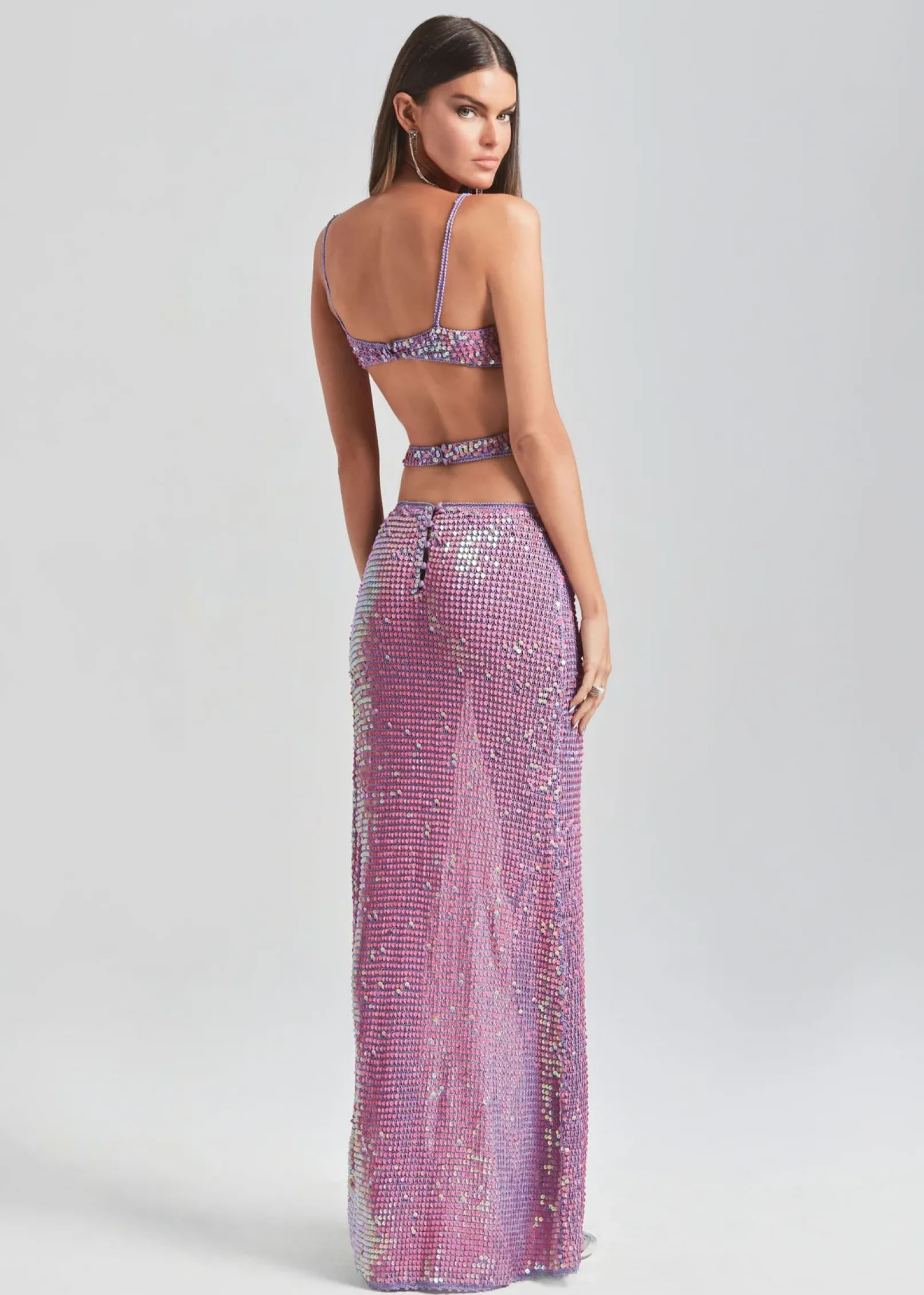 Outlet Coco Crochet Dress Maxi