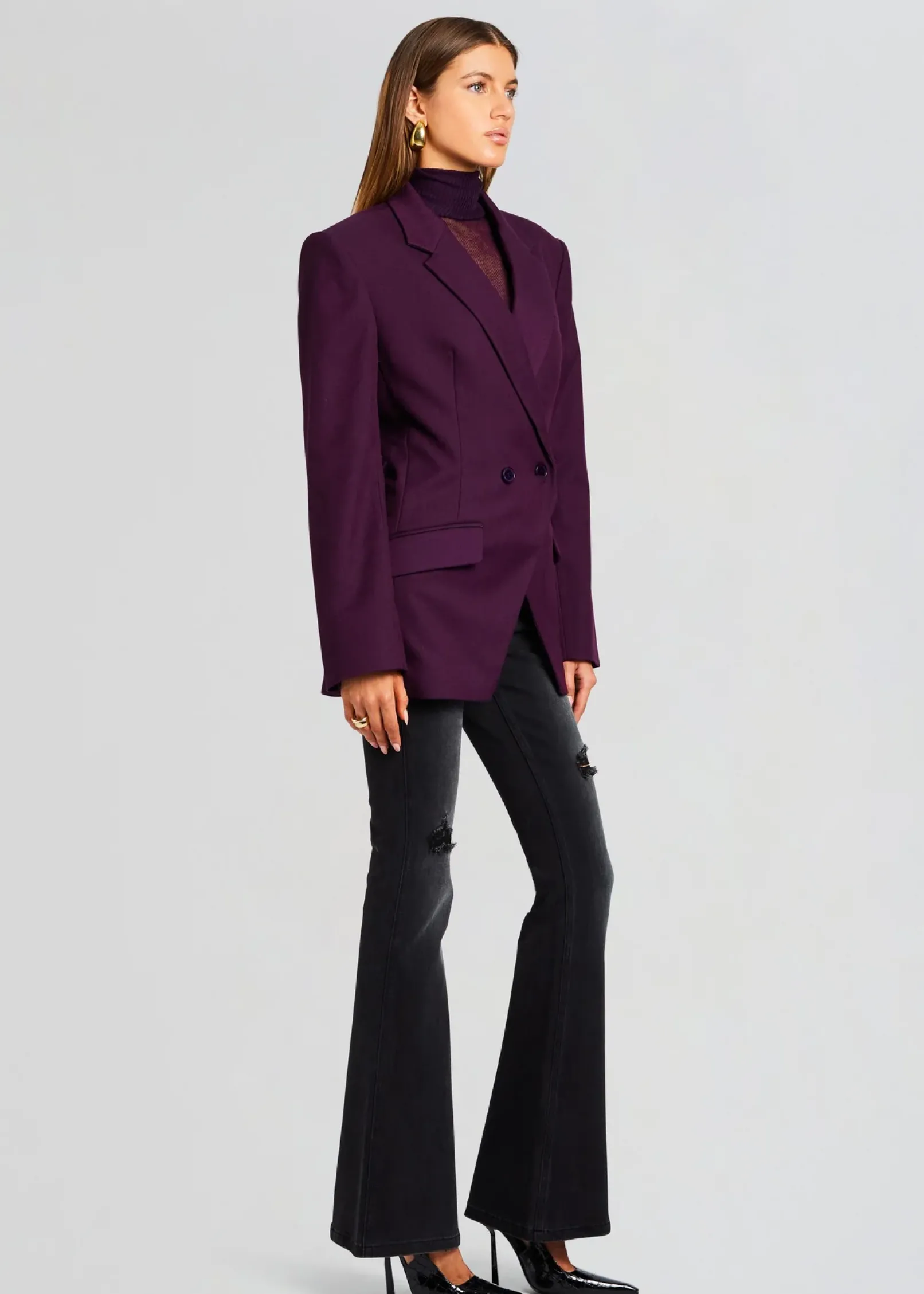 Cheap Cosmo Blazer Business Chic