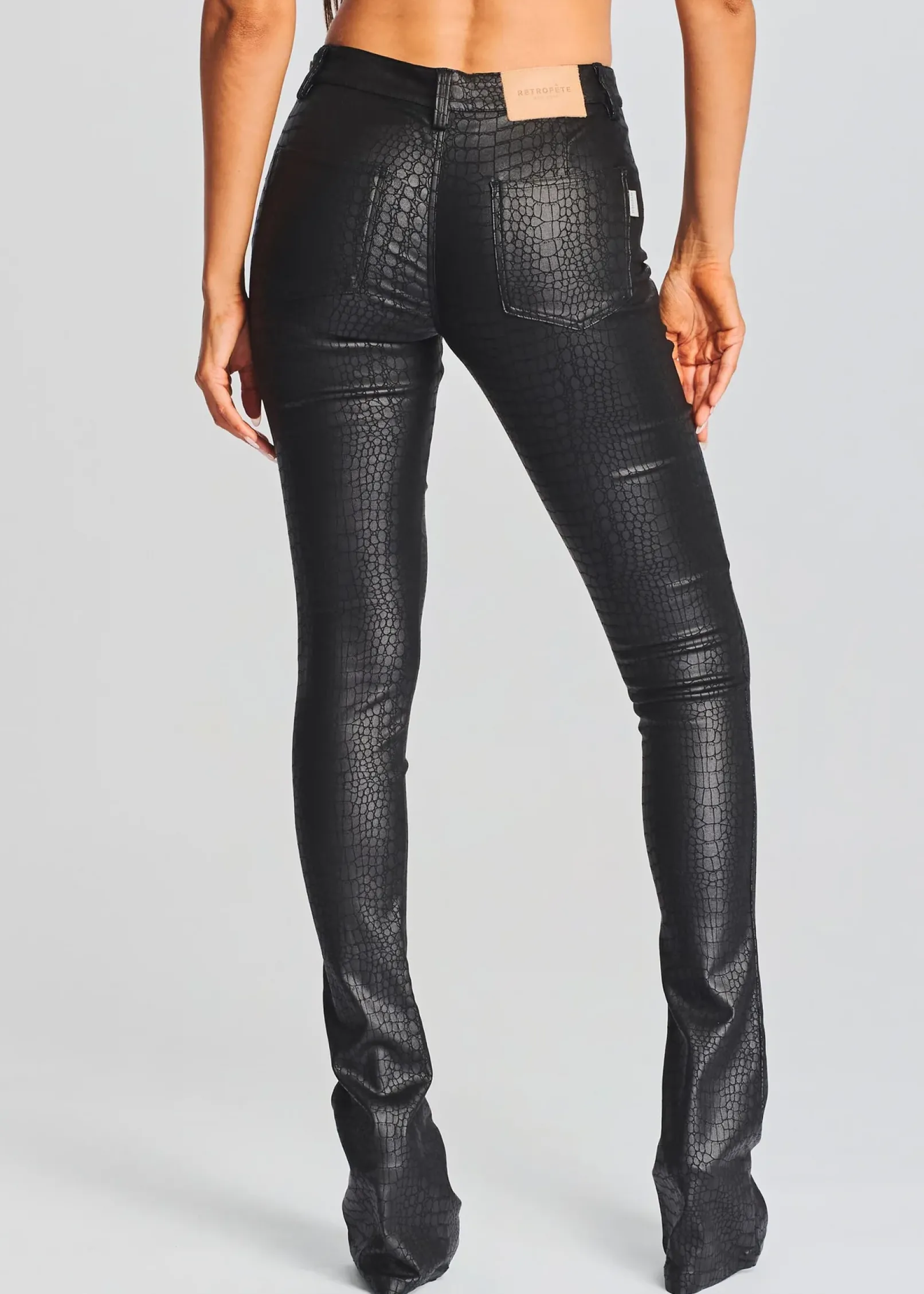 Best Sale Danica Coated Denim Pant RETROFÊTE