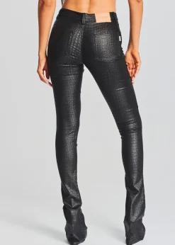 Best Sale Danica Coated Denim Pant Bottoms