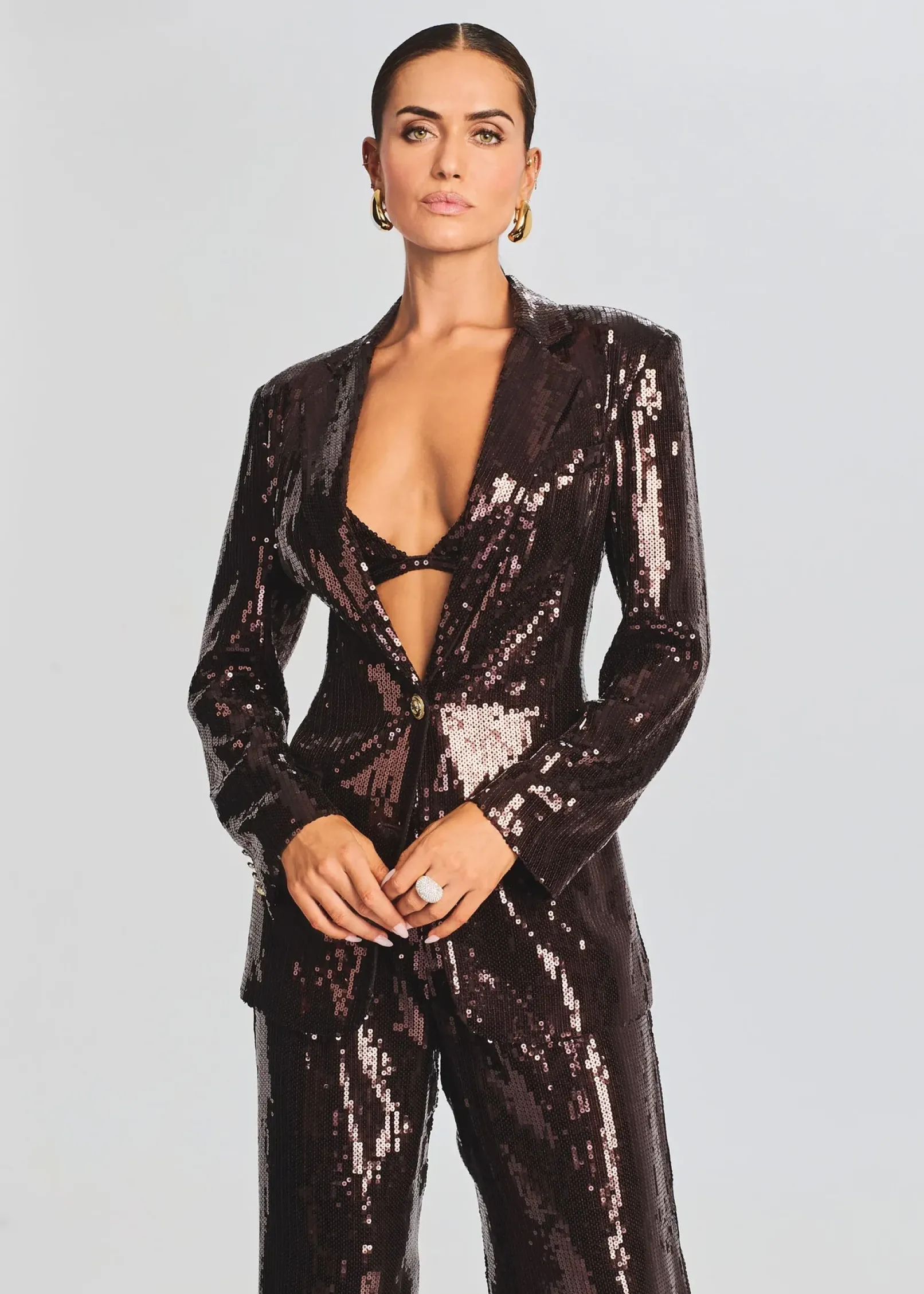 Sale Dawn Sequin Blazer Jackets