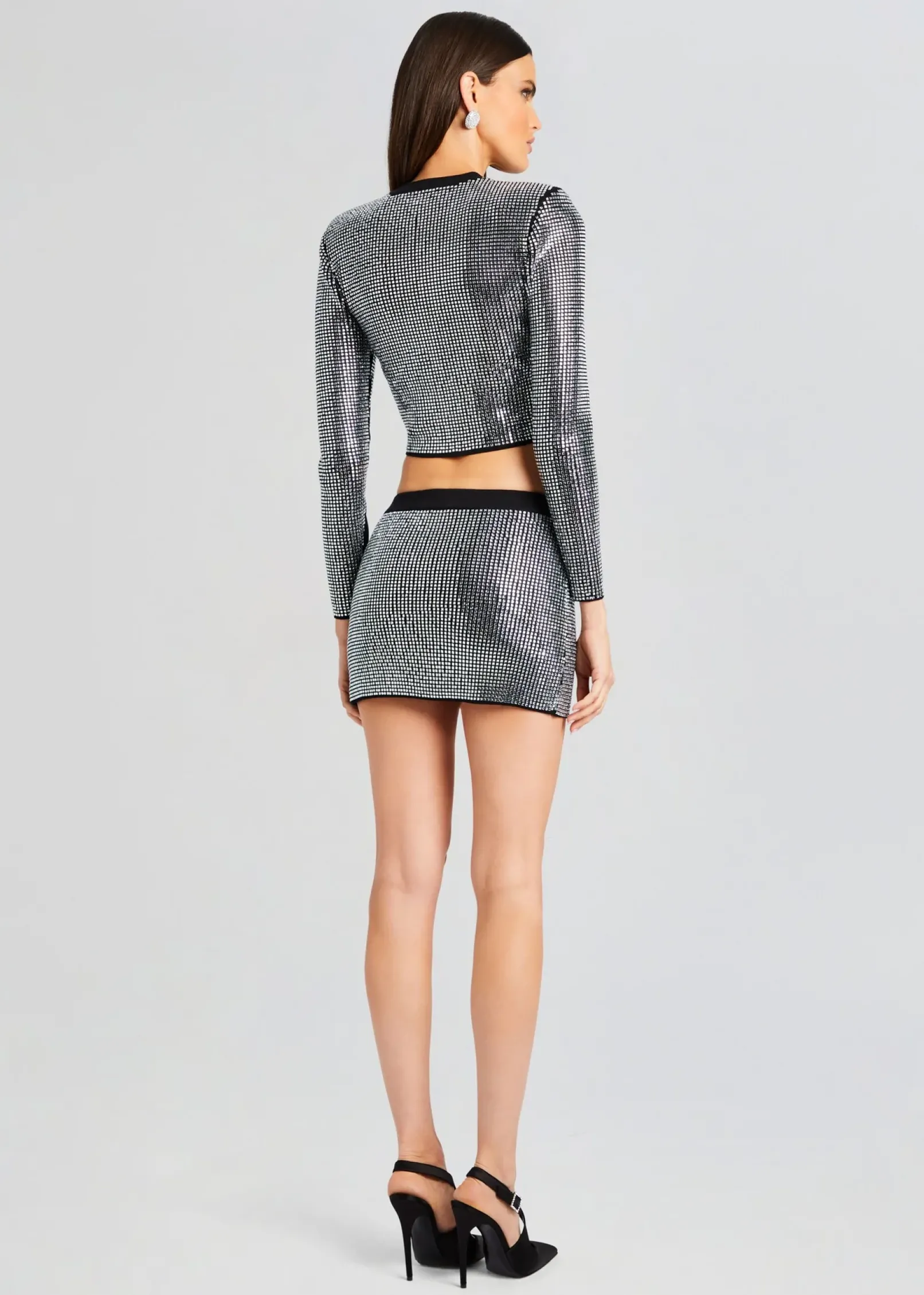 Flash Sale Delta Embellished Knit Skirt Resort '24