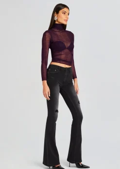 Shop Demi Mid Rise Jean Denim
