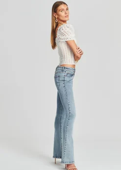 Clearance Demi Mid Rise Jean Bottoms