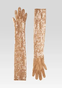 Cheap Diem Sequin Gloves Men Neutral Moments