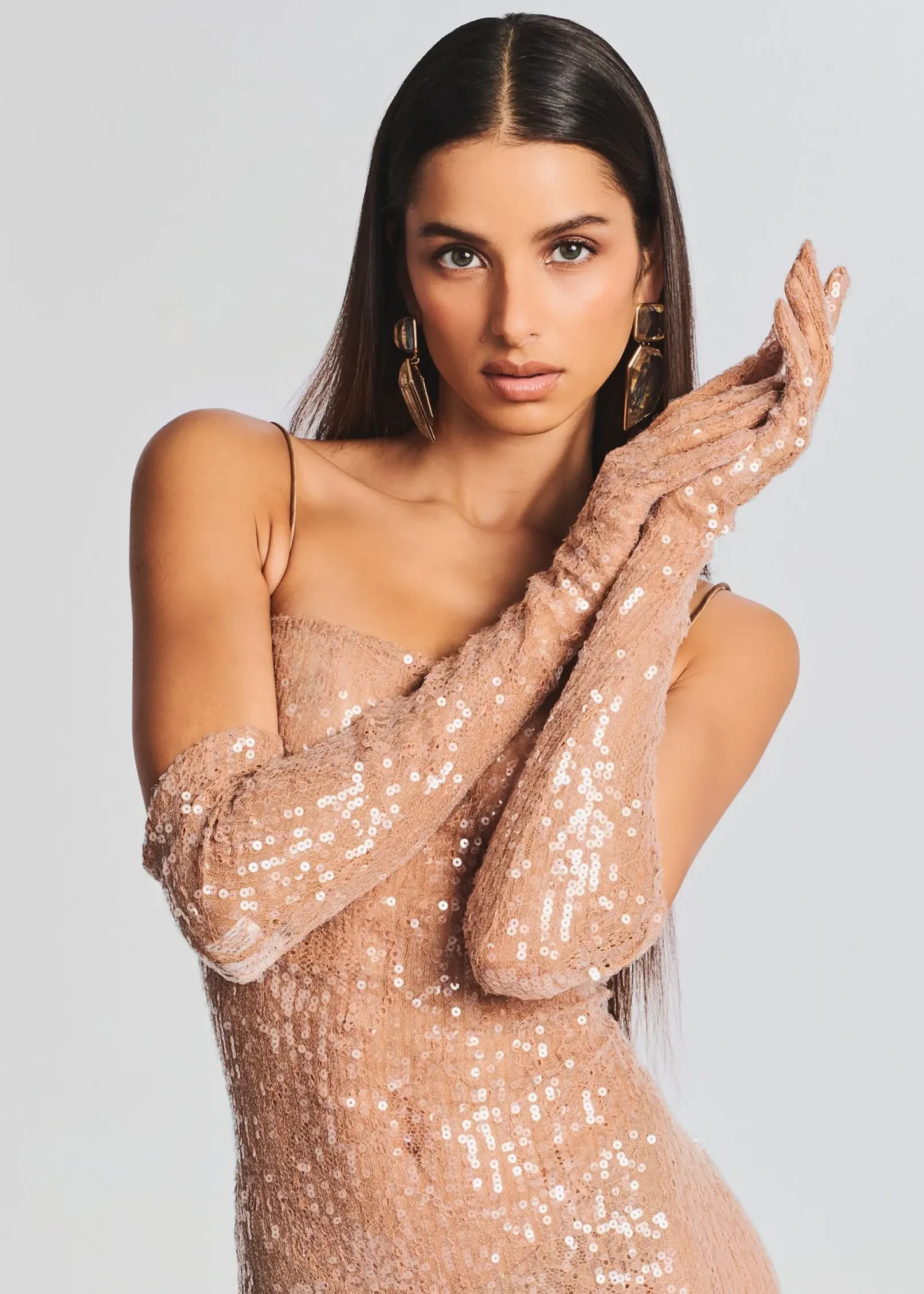 Best Diem Sequin Gloves Accessories