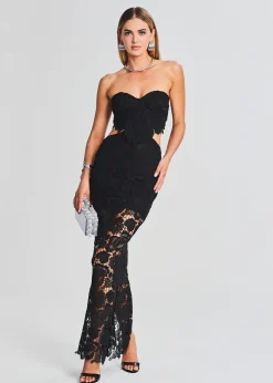 Cheap Eliza Lace Maxi Dress Guest Of