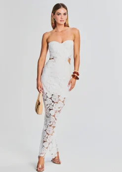 Best Sale Eliza Lace Maxi Dress The Destination Bride