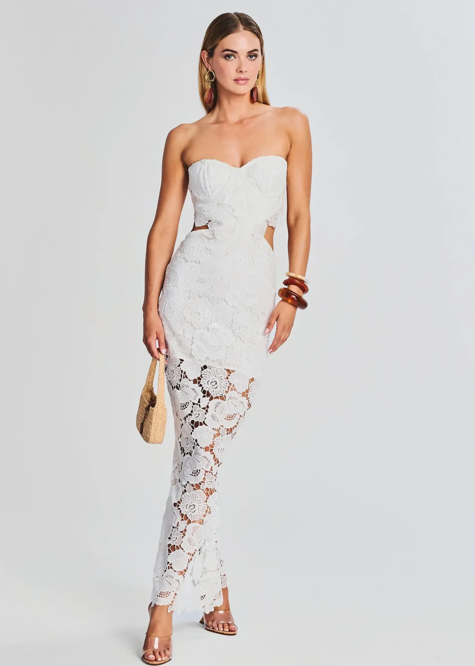 Best Sale Eliza Lace Maxi Dress The Destination Bride