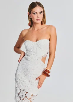 Best Sale Eliza Lace Maxi Dress The Destination Bride