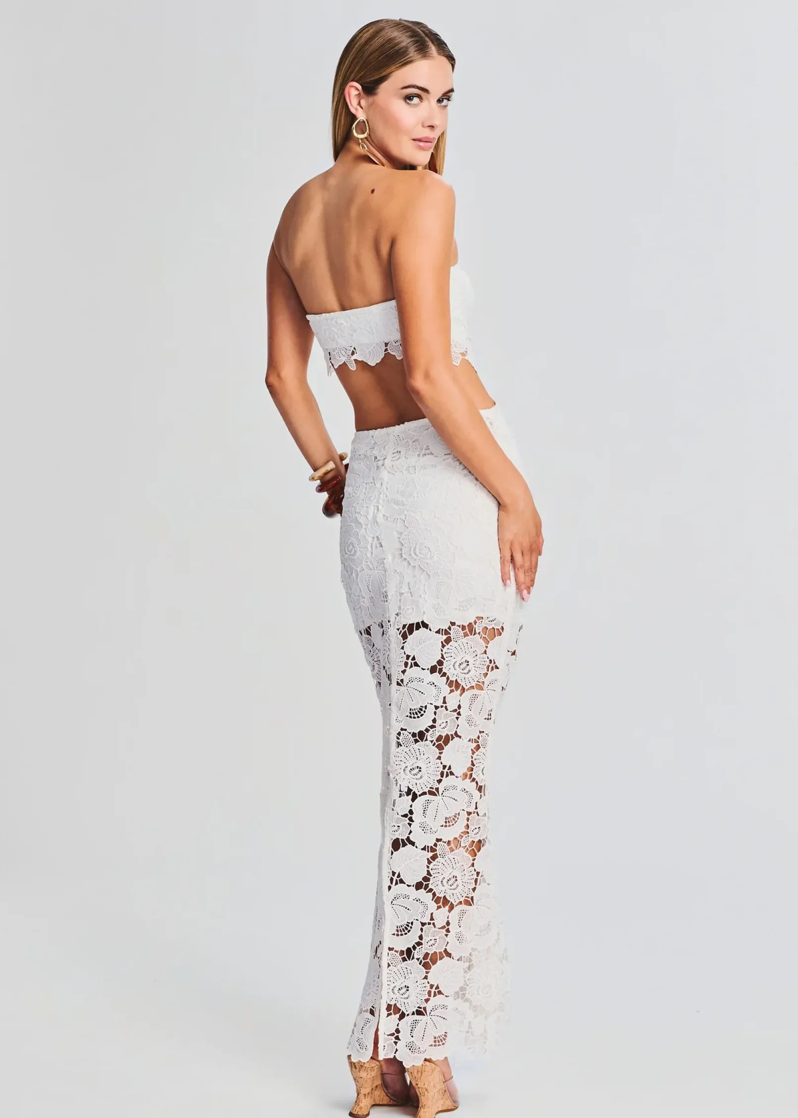 Best Sale Eliza Lace Maxi Dress The Destination Bride
