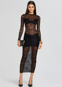 Fashion Ellie Lace Midi Dress Guest Of