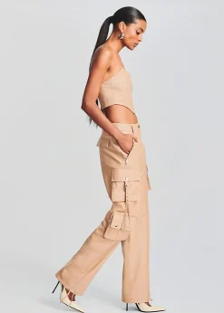 New Eloise Leather Top Men Neutral Moments
