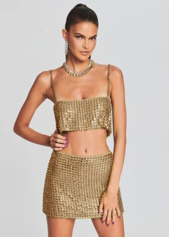 Flash Sale Emilia Crystal Top Tops