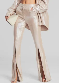 Fashion Enzo Sequin Pant Men Neutral Moments