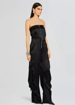 Sale Estrella Cargo Jumpsuit Business Chic