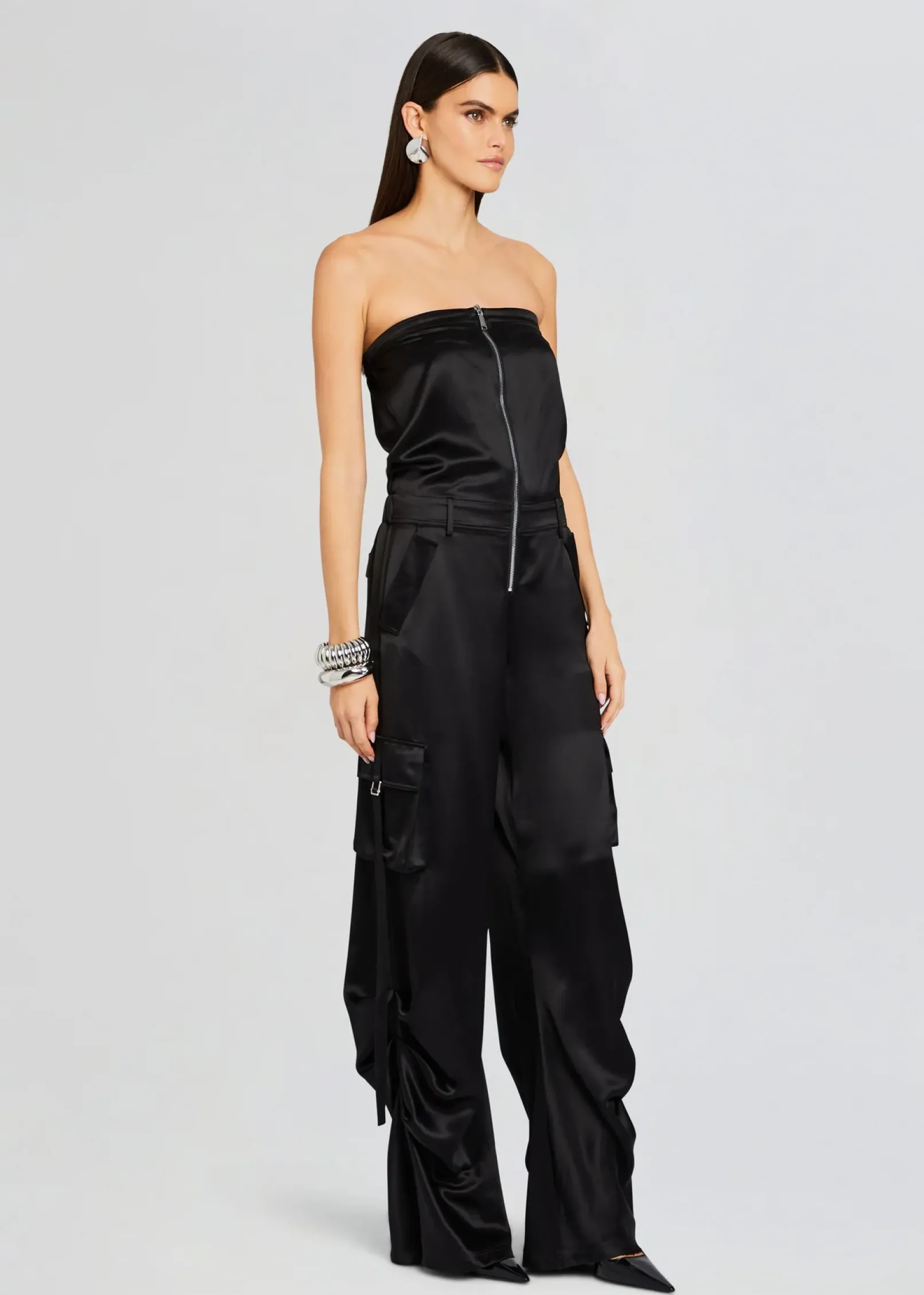 Sale Estrella Cargo Jumpsuit Business Chic