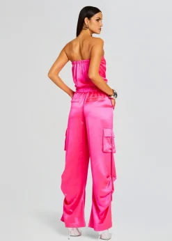 Best Sale Estrella Cargo Jumpsuit Day to Night