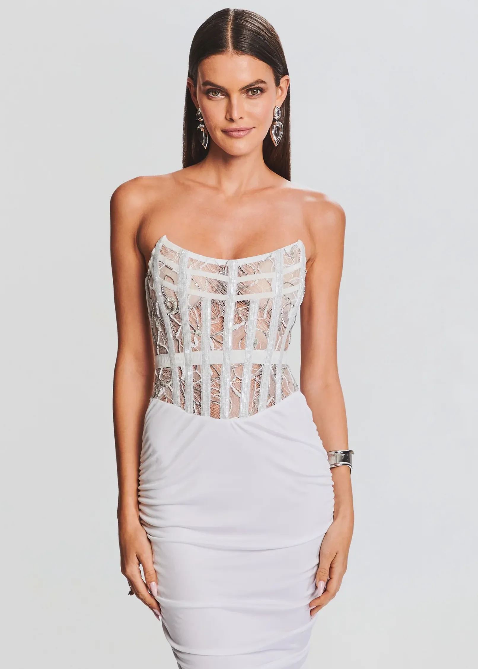 New Fae Embellished Dress Rehearsal Dinner