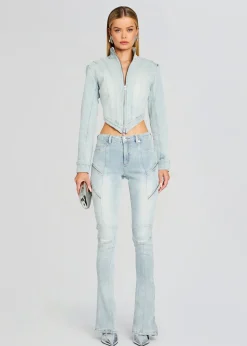 Clearance Ferris Zipper Jean Denim