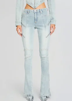 Clearance Ferris Zipper Jean Bottoms