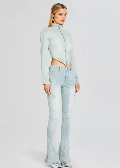 Clearance Ferris Zipper Jean Bottoms